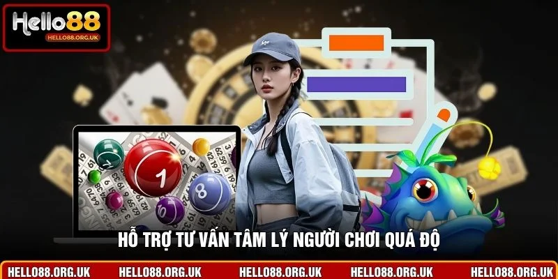 Hỗ trợ tư vấn tâm lý người chơi quá độ