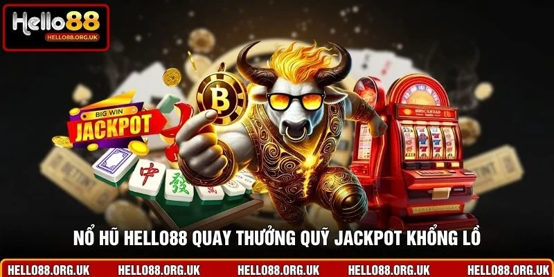 Nổ hũ Hello88 quay thưởng quỹ Jackpot khổng lồ