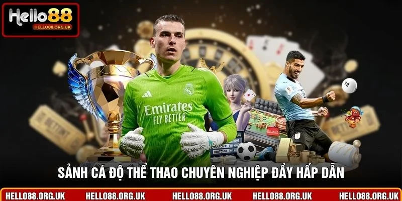 Sảnh cá độ thể thao chuyên nghiệp đầy hấp dẫn